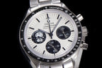 VARELLO CLASSIC BLACK BEZEL CHRONOGRAPH WATCH