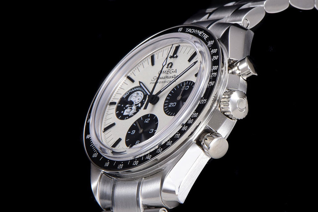 VARELLO CLASSIC BLACK BEZEL CHRONOGRAPH WATCH