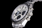 VARELLO CLASSIC BLACK BEZEL CHRONOGRAPH WATCH