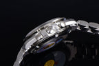 VARELLO CLASSIC BLACK BEZEL CHRONOGRAPH WATCH