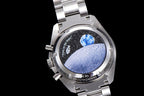 VARELLO CLASSIC BLACK BEZEL CHRONOGRAPH WATCH