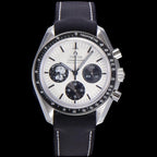 VARELLO CLASSIC BLACK BEZEL TEXTILE STRAP CHRONOGRAPH WATCH