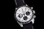 VARELLO CLASSIC BLACK BEZEL TEXTILE STRAP CHRONOGRAPH WATCH