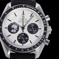 VARELLO CLASSIC BLACK BEZEL TEXTILE STRAP CHRONOGRAPH WATCH