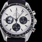 VARELLO CLASSIC BLACK BEZEL TEXTILE STRAP CHRONOGRAPH WATCH