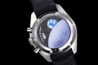 VARELLO CLASSIC BLACK BEZEL TEXTILE STRAP CHRONOGRAPH WATCH