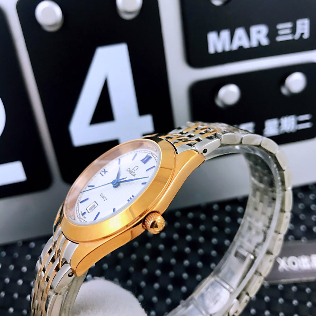 VARELLO CLASSIC 33MM QUARTZ GOLD STEEL
