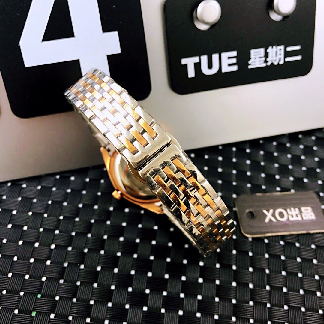 VARELLO CLASSIC 33MM QUARTZ GOLD STEEL