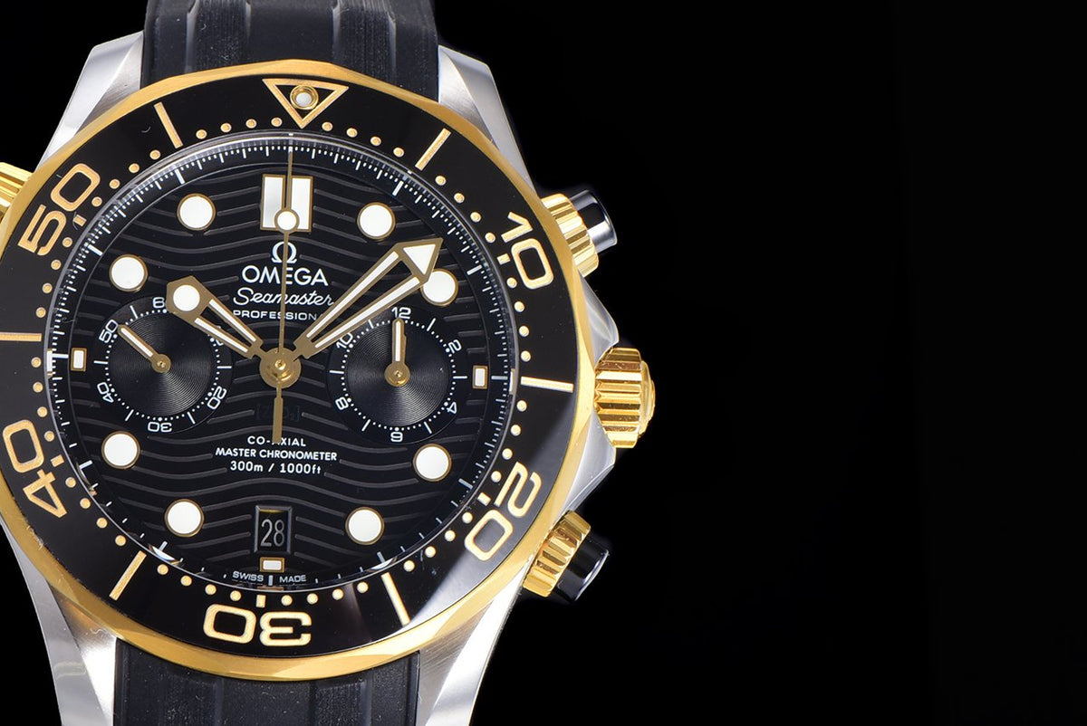 VARELLO CLASSIC DIVER 300M CHRONOGRAPH BLACK GOLD