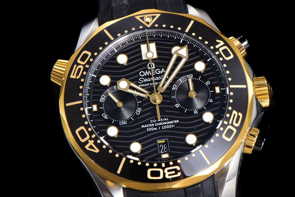 VARELLO CLASSIC DIVER 300M CHRONOGRAPH BLACK GOLD