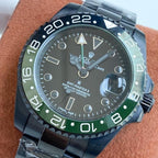 CLASSIC GMT DUAL-TONE GREEN & BLACK BEZEL WATCH