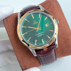VARELLO CLASSIC 40MM LEATHER STRAP WATCH