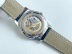 VARELLO CLASSIC 40MM LEATHER STRAP WATCH