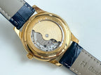 VARELLO CLASSIC 40 GOLD CASE LEATHER STRAP