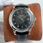 CLASSIC 40MM LEATHER STRAP WATCH
