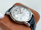 CLASSIC 40MM LEATHER STRAP WATCH
