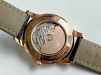CLASSIC 40MM LEATHER STRAP WATCH