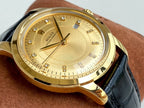 CLASSIC 40MM GOLD CASE LEATHER STRAP