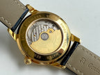 CLASSIC 40MM GOLD CASE LEATHER STRAP