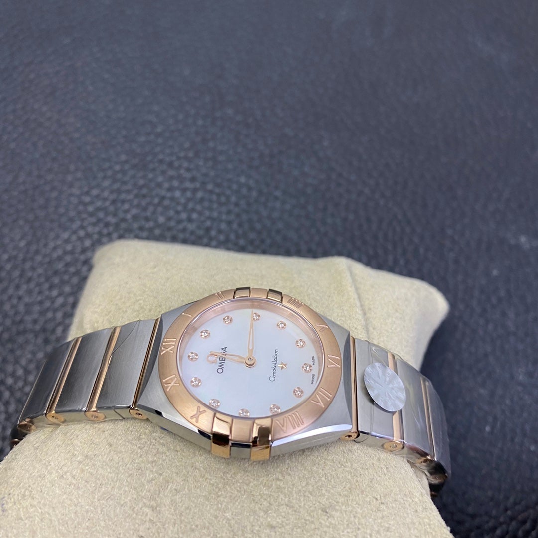 VARELLO CLASSIC QUARTZ 28MM ROSE GOLD STEEL