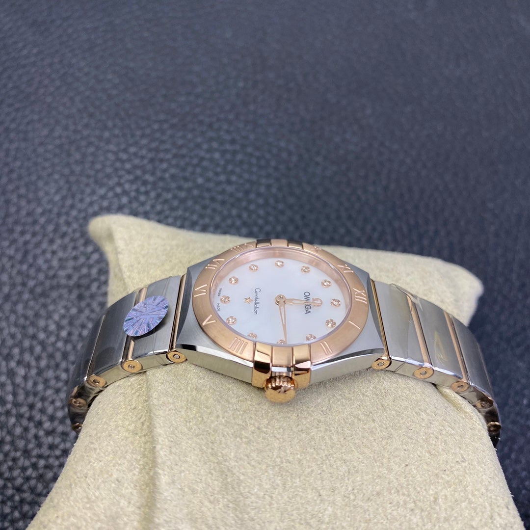 VARELLO CLASSIC QUARTZ 28MM ROSE GOLD STEEL
