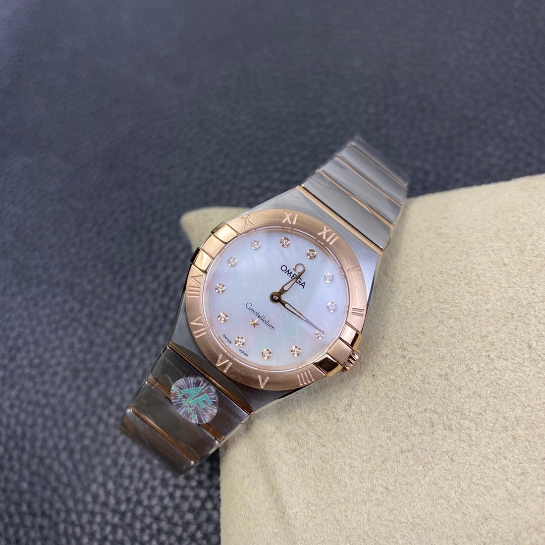 VARELLO CLASSIC QUARTZ 28MM ROSE GOLD STEEL