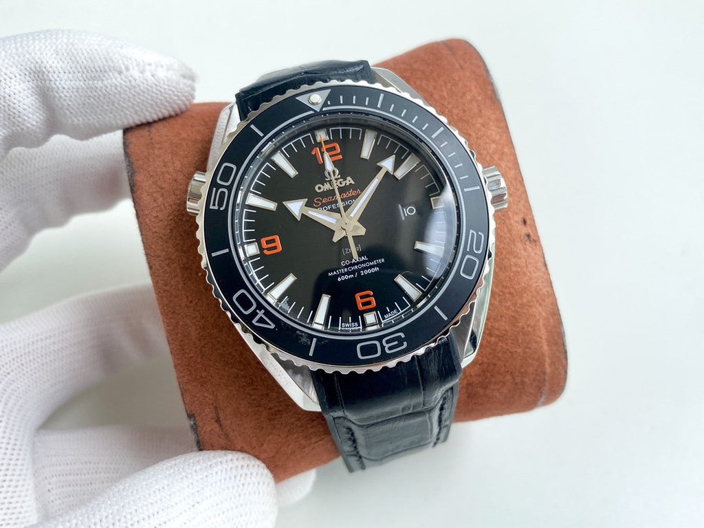 VARELLO CLASSIC OCEAN 600 STEEL BLACK CERAMIC LEATHER