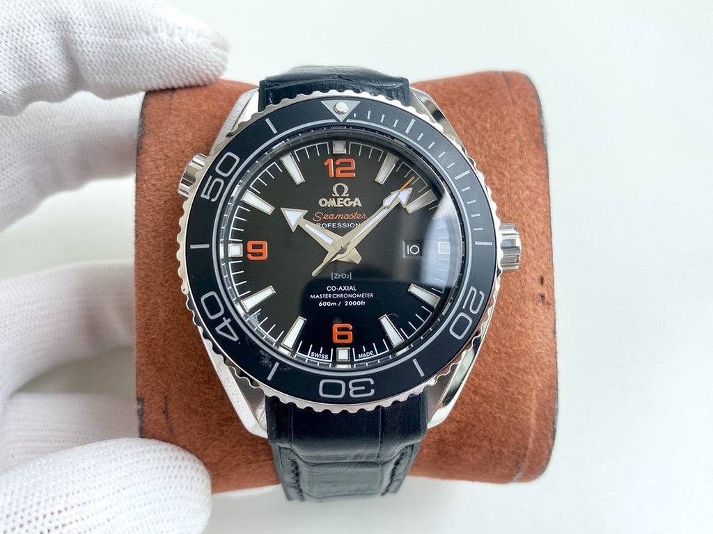 VARELLO CLASSIC OCEAN 600 STEEL BLACK CERAMIC LEATHER
