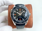 VARELLO CLASSIC OCEAN 600 STEEL BLACK CERAMIC LEATHER