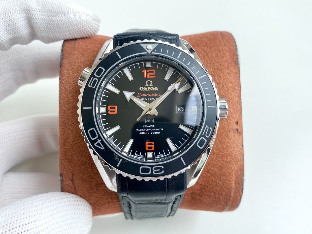 VARELLO CLASSIC OCEAN 600 STEEL BLACK CERAMIC LEATHER