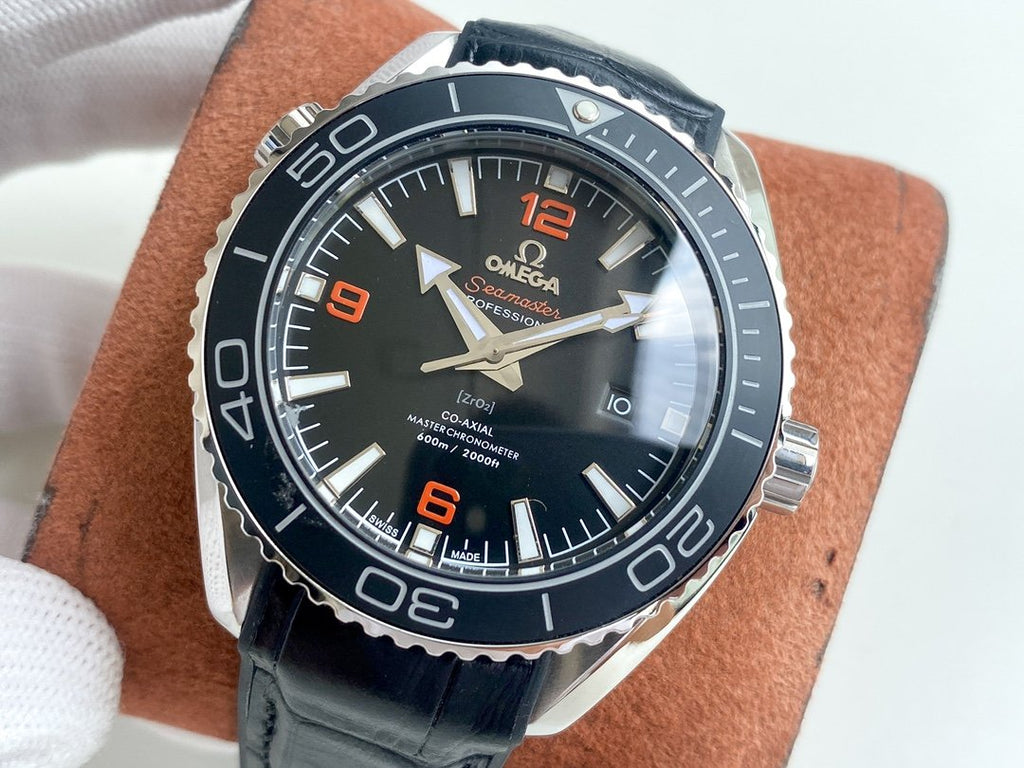 VARELLO CLASSIC OCEAN 600 STEEL BLACK CERAMIC LEATHER
