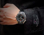 VARELLO CLASSIC OCEAN 600 STEEL BLACK CERAMIC LEATHER
