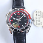 VARELLO CLASSIC OCEAN 600 STEEL CASE BLACK RED BEZEL
