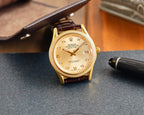 CLASSIC 41MM GOLD DIAMOND BEZEL