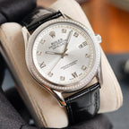 CLASSIC 41MM STEEL CASE DIAMOND NUMERALS