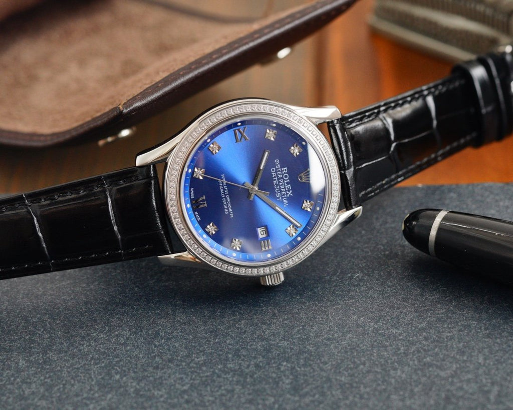 CLASSIC 41MM STEEL CASE DIAMOND NUMERALS