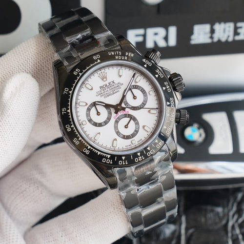 CLASSIC 40MM CUSTOM ALL-BLACK WATCH