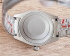 CLASSIC CUSTOM STEEL CASE BLACK DIAL WATCH