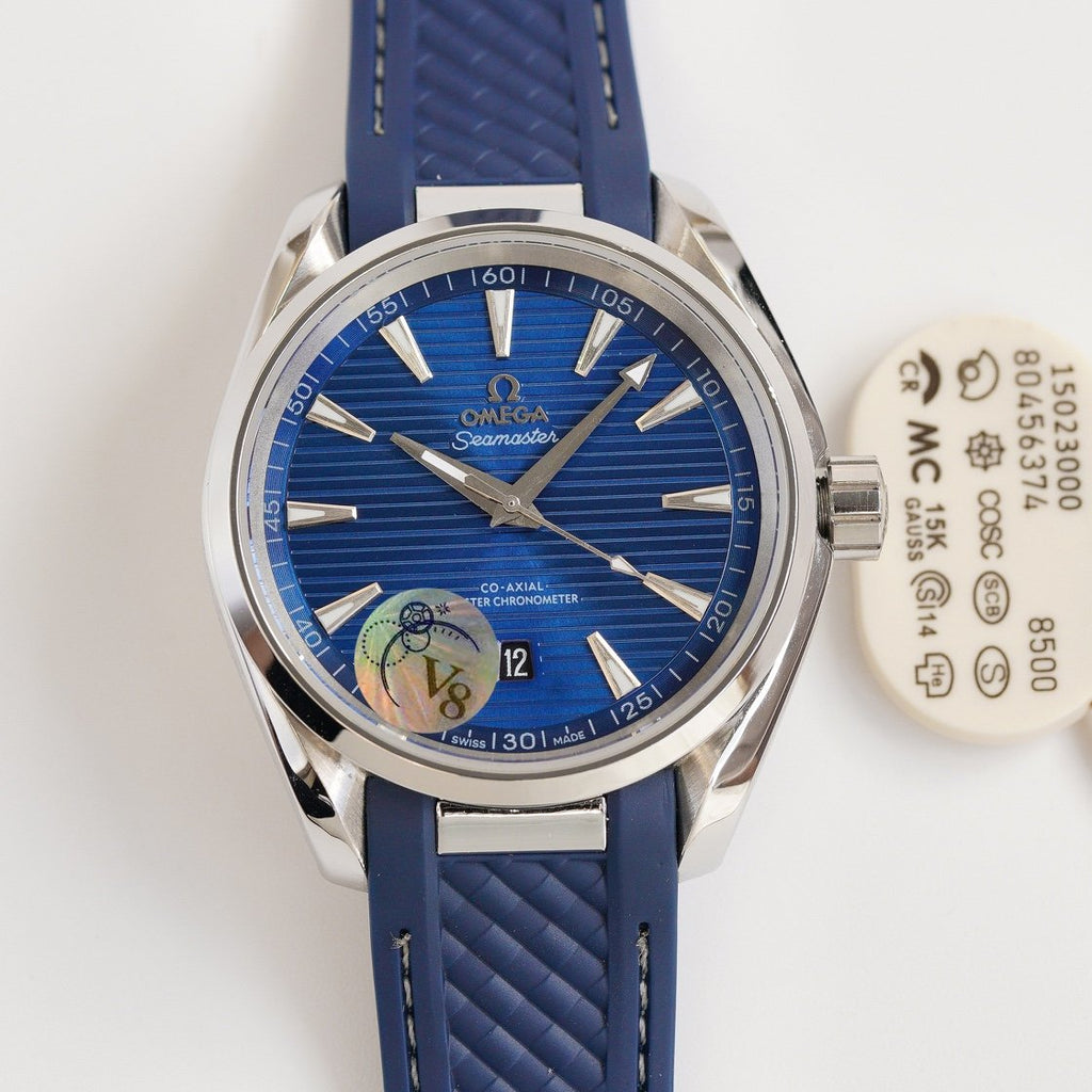 VARELLO CLASSIC TERRA 41MM STEEL CASE RUBBER STRAP