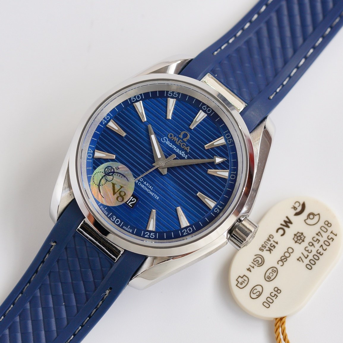 VARELLO CLASSIC TERRA 41MM STEEL CASE RUBBER STRAP