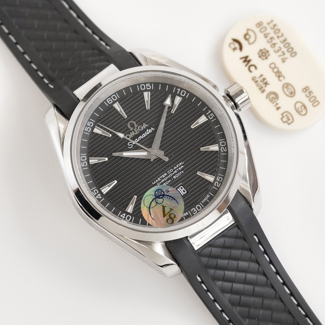 VARELLO CLASSIC TERRA 41MM STEEL CASE RUBBER STRAP