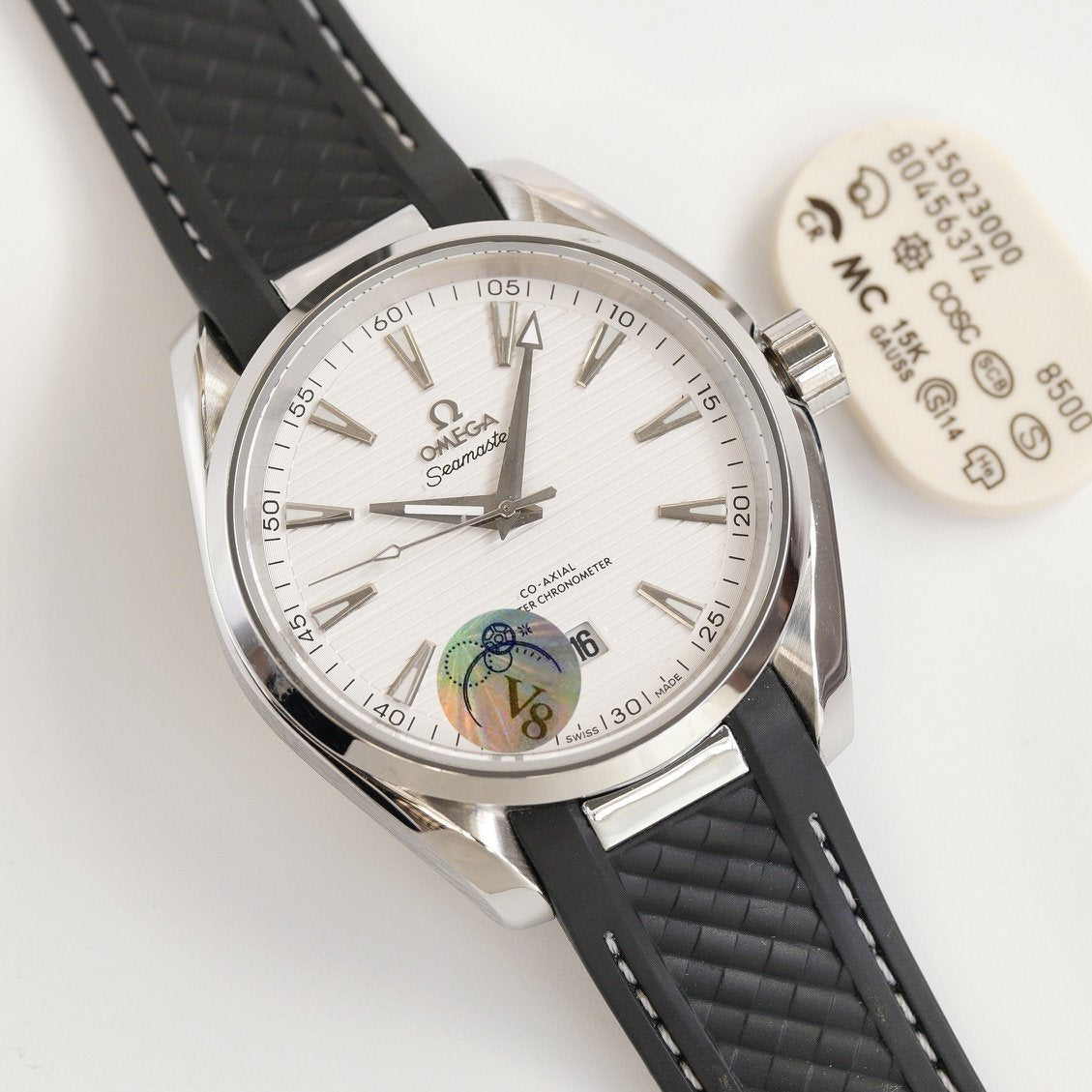 VARELLO CLASSIC TERRA 41MM STEEL CASE RUBBER STRAP