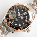 VARELLO CLASSIC DIVER 300M CO-AXIAL 42MM ROSE GOLD BLACK CERAMIC
