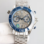 VARELLO CLASSIC DIVER 300M CHRONOGRAPH BLUE CERAMIC GREY DIAL