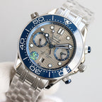 VARELLO CLASSIC DIVER 300M CHRONOGRAPH BLUE CERAMIC GREY DIAL