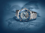 VARELLO CLASSIC DIVER 300M CHRONOGRAPH BLUE CERAMIC GREY DIAL