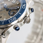 VARELLO CLASSIC DIVER 300M CHRONOGRAPH BLUE CERAMIC GREY DIAL