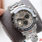 CLASSIC 40MM BLACK CERAMIC GREY DIAL