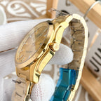 CLASSIC 40MM SMOOTH BEZEL GOLD STEEL