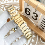 CLASSIC 40MM SMOOTH BEZEL GOLD STEEL